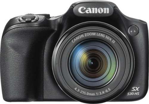 Canon PowerShot SX530HS Digital Camera w/ 50x Optical Zoom - Wi-Fi & NFC Enabled (Black)