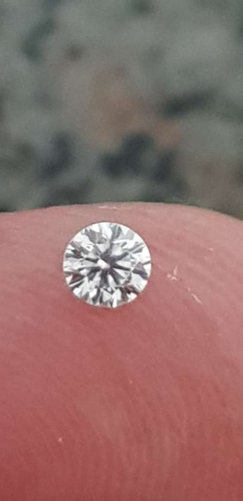 Certified Diamond 0.06Cts 1Pcs GH Color SI1 Natural Loose White Diamond