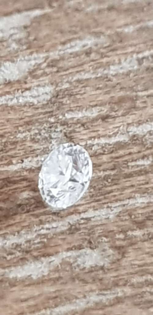 Certified Moissanite 0.10 carat 3mm Round Brilliant cut