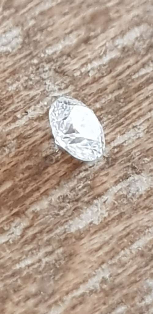 Certified Moissanite 0.10 carat 3mm Round Brilliant cut