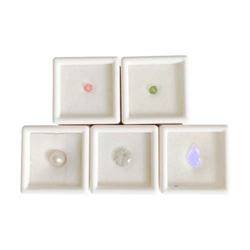 Gem Boxes Jewelry Display Box 10Pcs Size 3x3cm