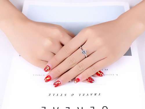 Classic 1.00ct  Gold Plated **Simulated Diamond Ring** 6 prong bridal wedding Ring for Women