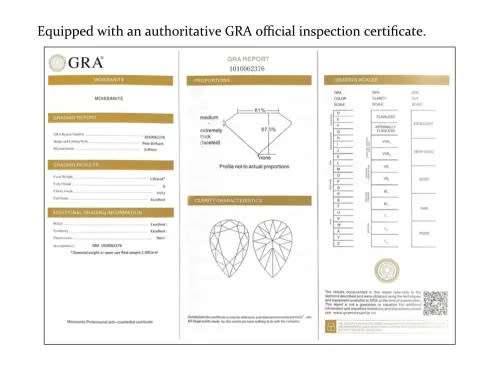1 CT Moissanite D/VVS Round Cut Promise Ring White Gold Colour 925 Sterling Silver **Certified*
