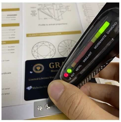 1 CT Moissanite D/VVS Round Cut Promise Ring White Gold Colour 925 Sterling Silver **Certified*