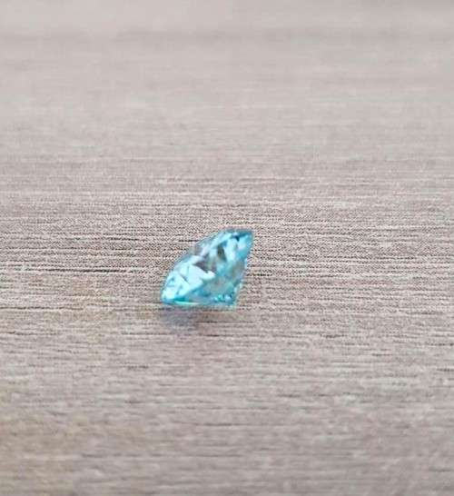 Certified Moissanite 1ct Rare  Blue Moissanite Loose Stone  Color VVS1 Excellent Cut