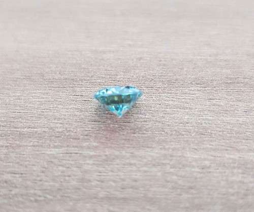 Certified Moissanite 1ct Rare  Blue Moissanite Loose Stone  Color VVS1 Excellent Cut