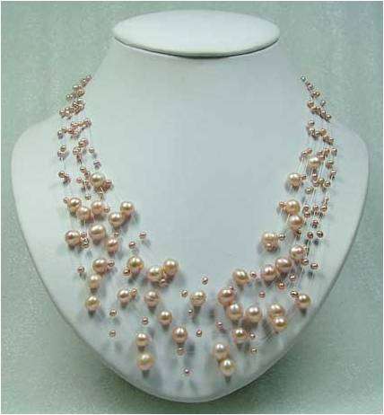 Fantasy freshwater pearl necklace