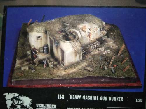VERLINDEN HEAVY MACHINE GUN BUNKER 1/35
