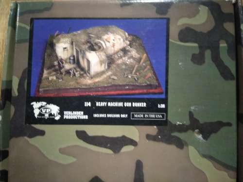 VERLINDEN HEAVY MACHINE GUN BUNKER 1/35