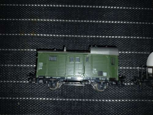 MARKLIN HO CRANE, Flat bed Support Carriage and Guard Carriage