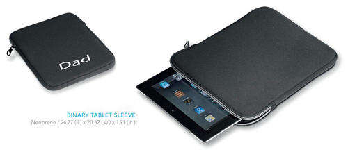 Tablet pouch. Print a name on the pouch for free. No minimum order quantity. Please read below