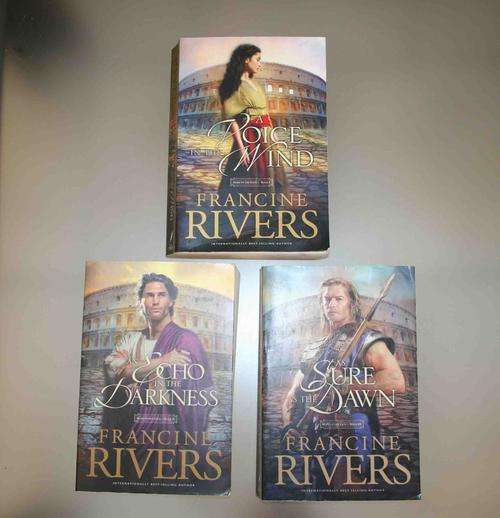 Francine Rivers' A VOICE IN THE WIND, ECHO IN THE DARKNESS and AS SURE AS THE DAWN