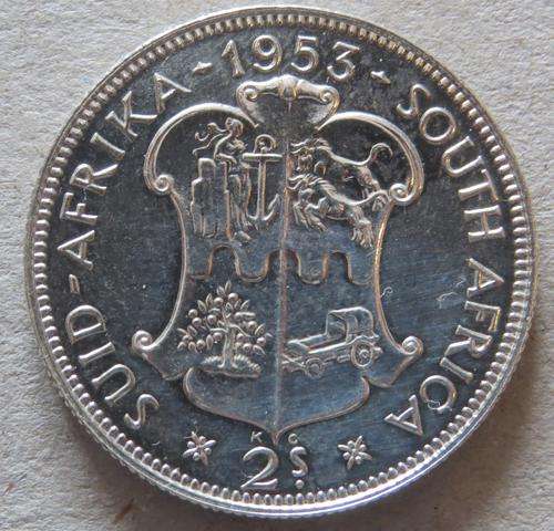 TWO AND HALF SHILLING 1953 PROOF