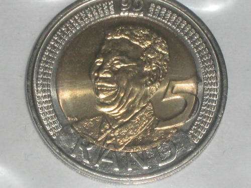 MANDELA R5 BIRTHDAY COINS UNTOUCHED IN PLASTIC
