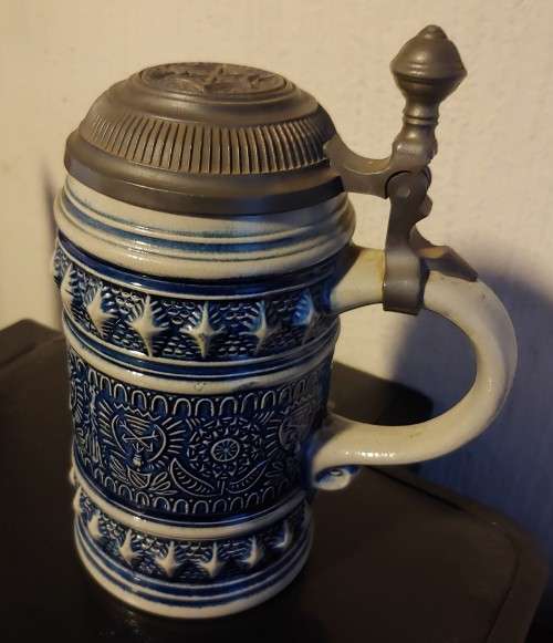 Vintage Gerzit Glans Stein Decorative Beer Mug