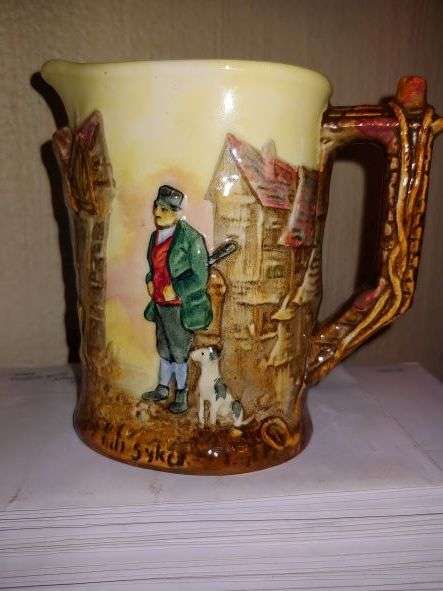 Toby Jug - Rare Bill Sykes relief moulded