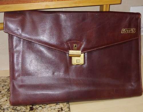 Genuine Leather Busby Document Case / Laptop case