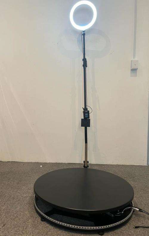 360 Photo and Video Booth Automatic and Manual Adjustable Spin for Events, Weddings ,Parties.