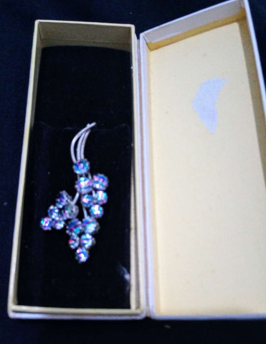 Possible One of a Kind Handmade Broch unknown metal. Original Box