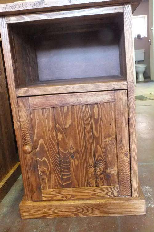 Pine Bedside Table