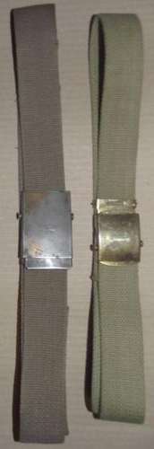 SADF BELTS x 2 DIFFERENT