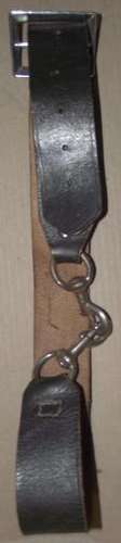 SADF LEATHER CLIP ON BELT - +/- 89cm