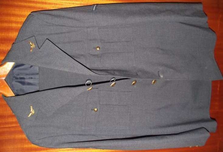 1987 SAAF SOUTH AFRICAN AIRFORCE STEPOUT UNIFORM Including RAINCOAT, HAT, GLOVES