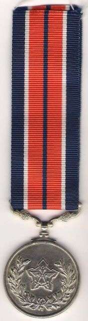 SADF GENERAL SERVICE FULL SIZE MEDAL - Numbered