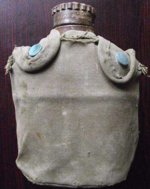 ORIGINAL RHODESIAN BUSH WAR WATER BOTTLE - Named & Numbered