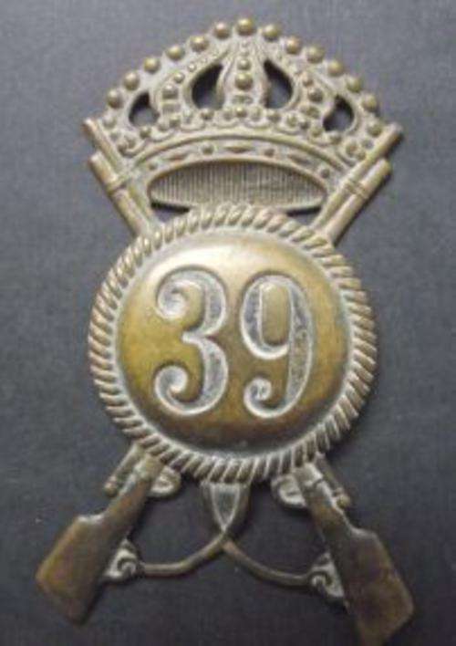 WW II ITALIAN 39th INFANTRY BADGE