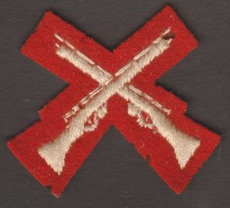 SADF CADETS CLOTH MARKSMAN BADGE