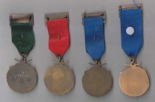 1990 -1998  SOUTH AFRICA NATIONAL RIFLE ASSOCIATION SANRA MEDALS