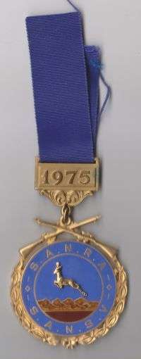 1970 -1977 SOUTH AFRICA NATIONAL RIFLE ASSOCIATION SANRA MEDALS x 6