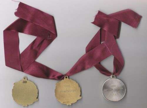 SOUTH AFRICAN RIFLE ASSOCIATION SANRA SHOOTING MEDALS x 3