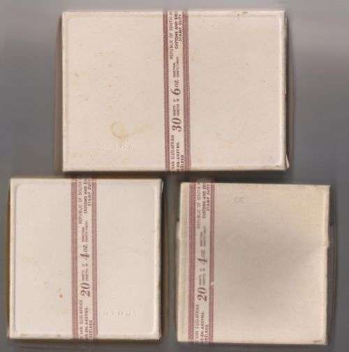 RSA EXCISE CIGARETTE LABELS ON THREE CIGARETTE BOXES