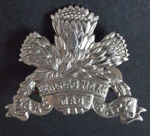 SOUTH AFRICA ARMOURED CORPS CAP BADGE