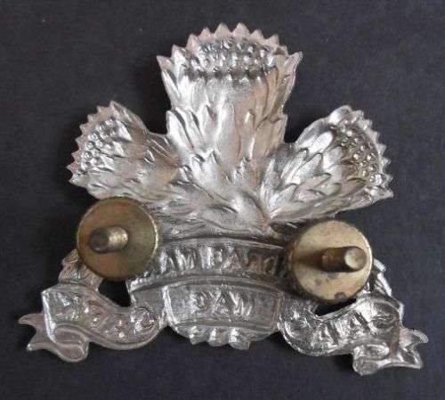 SOUTH AFRICA ARMOURED CORPS CAP BADGE