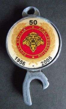 SANDF 50th Anniversary of the South African Army Foundation Bottle Opener