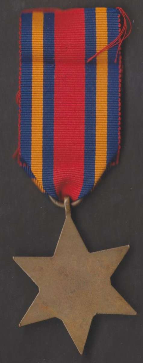 ORIGINAL WORLD WAR 2 BURMA STAR FULL SIZE MEDAL - UNNAMED