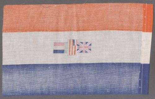 SMALL OLD SOUTH AFRICA FLAG - EXCELLENT CONDITION