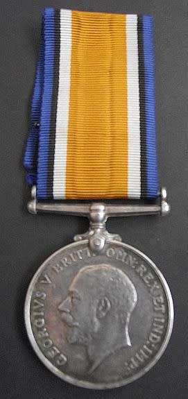 WORLD WAR ONE FULL SIZE BRITISH WAR MEDAL AWARDED TO A SAPPER IN THE CAPE FORTRESS ENGINEERS-SCARCE