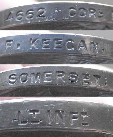 QSA MEDAL WITH 5 CLASPS & KSA MEDAL TO SERGEANT F KEEGAN 2nd BATTALION SOMERSET LIGHT INFANTRY