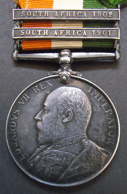 QSA MEDAL WITH 5 CLASPS & KSA MEDAL TO SERGEANT F KEEGAN 2nd BATTALION SOMERSET LIGHT INFANTRY