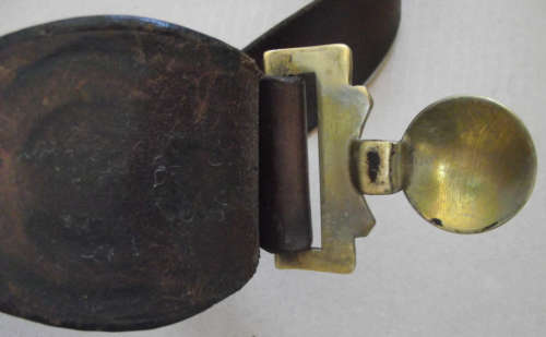 RHODESIA BSAP BRITISH SOUTH AFRICA POLICE BELT BUCKLE +/- 90 cm IN LENGTH