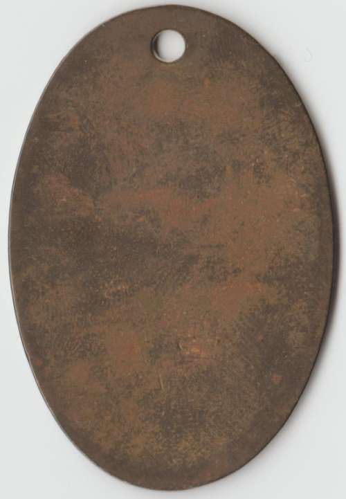 CIRCA 1909 GERMAN SOUTH WEST AFRICA SWA NATIVE PASS TOKEN WARMBAD - FOR PINKX