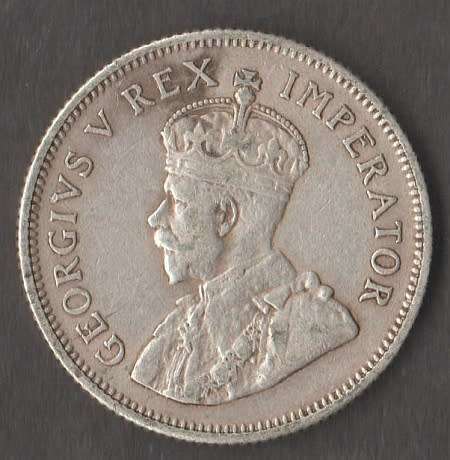 1936 UNION OF SOUTH AFRICA FLORIN ONE SHILLING SILVER COIN