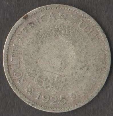 1923,1924 & 1925 UNION OF SOUTH AFRICA 3 PENCE TICKEYS