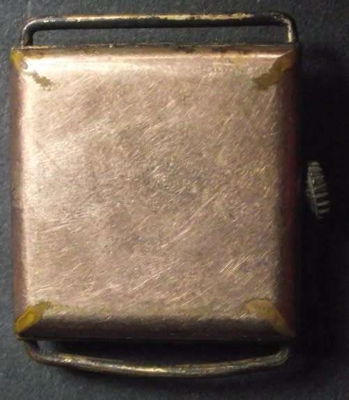 VINTAGE GOOD HOPE LEVER WATCH 9ct GOLDPLATED-NOT WORKING