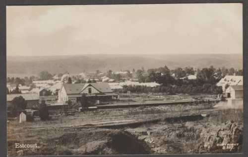VINTAGE NATAL ESTCOURT REAL PHOTOGRAPH POSTCARD - UNUSED