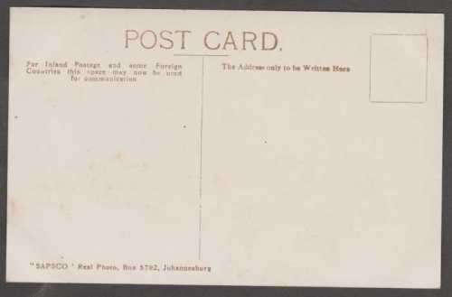 VINTAGE NATAL ESTCOURT REAL PHOTOGRAPH POSTCARD - UNUSED